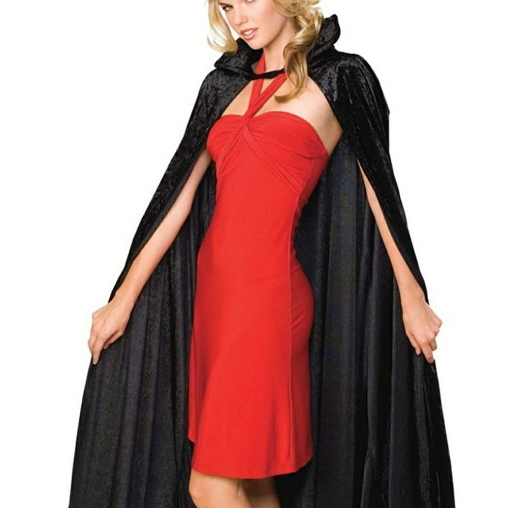😈Vampire Cape with Collar and Tote